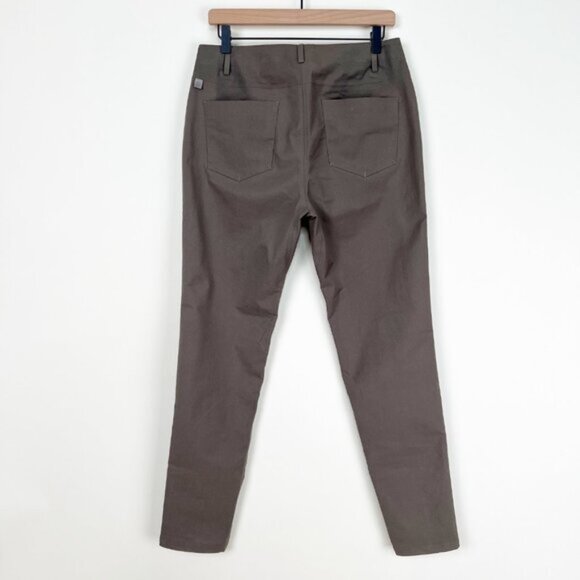 Lululemon ABC Bonded Twill Slim Fit Pant Trousers Tapered Straight Office Work - Picture 10 of 13
